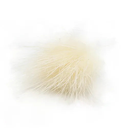 Pompón cola conejo – Beige