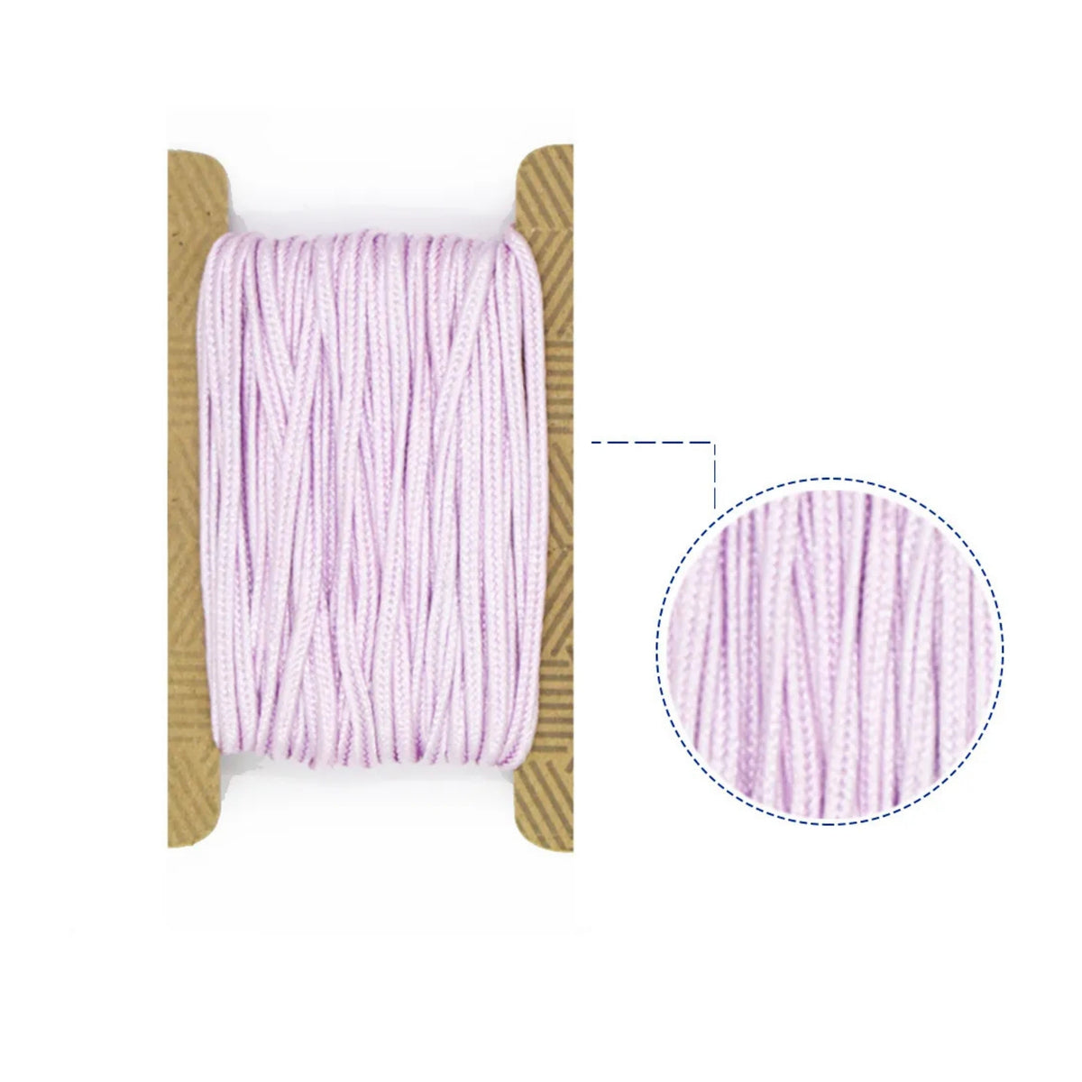 Cordón Chino Soutache Light Purple/Morado Claro CS013
