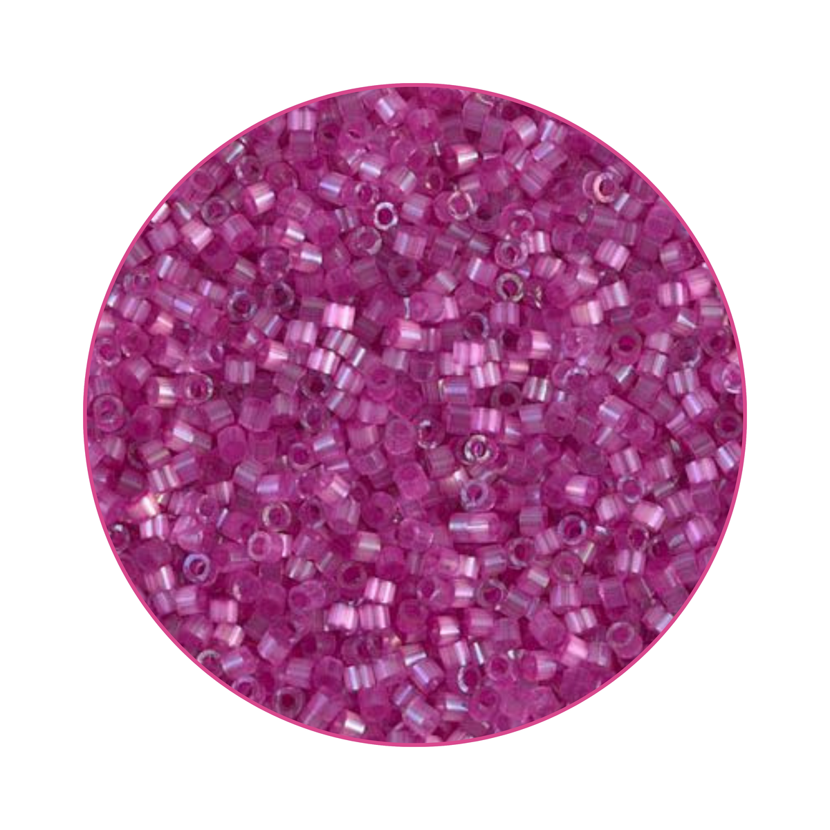 DB-1808 Miyuki Delica 11/0 Dyed Fucsia Silk