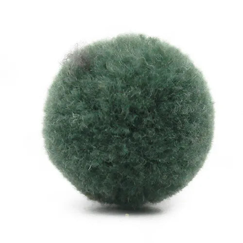 Pompón felpa – Verde medio
