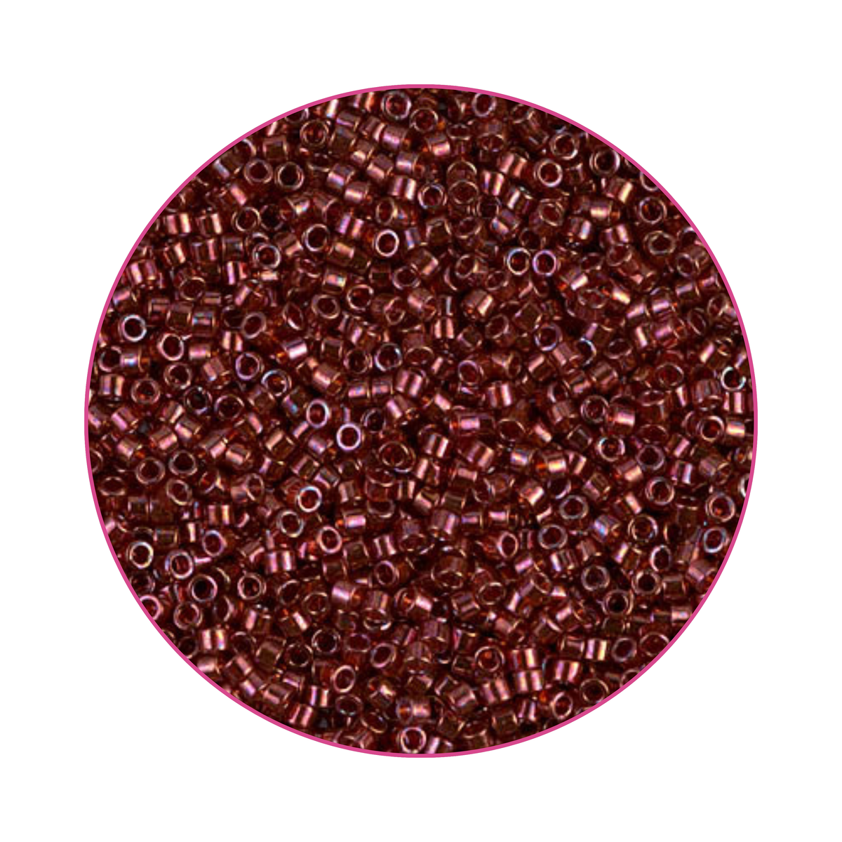DB-0116 Miyuki Delica 11/0, Gold Luster Wine