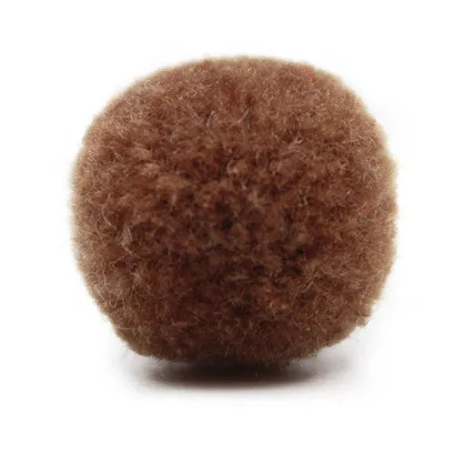 Pompón felpa – Café medio