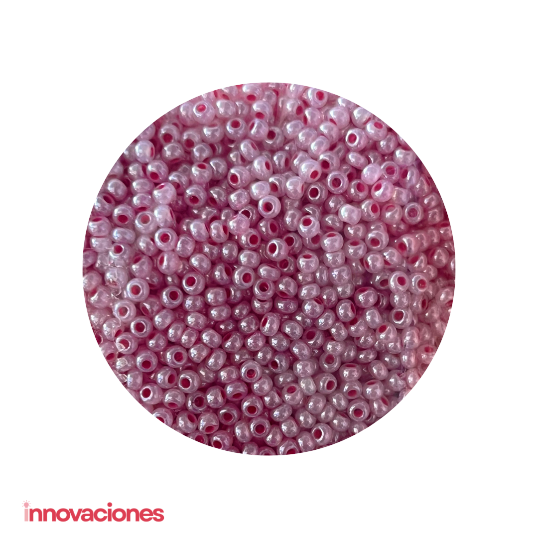 Mostacilla Checa #10 Rosa