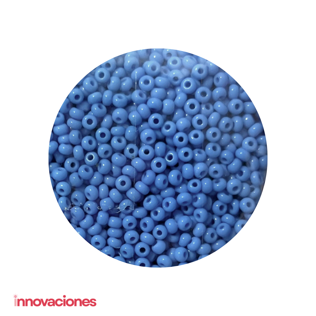 Mostacilla Checa #10 Azul Medio