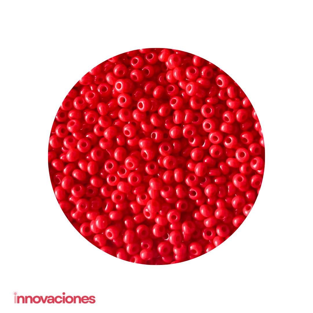 Mostacilla Checa #10 Rojo Rosa