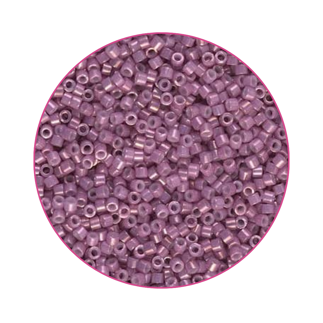 DB-0253 Miyuki Delica 11/0 Purpura Rosa Gold Luster