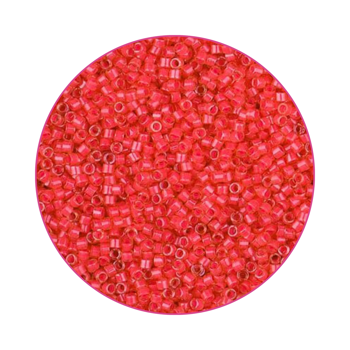 DB-2051 Miyuki Delica 11/0 Rojo amapola neón
