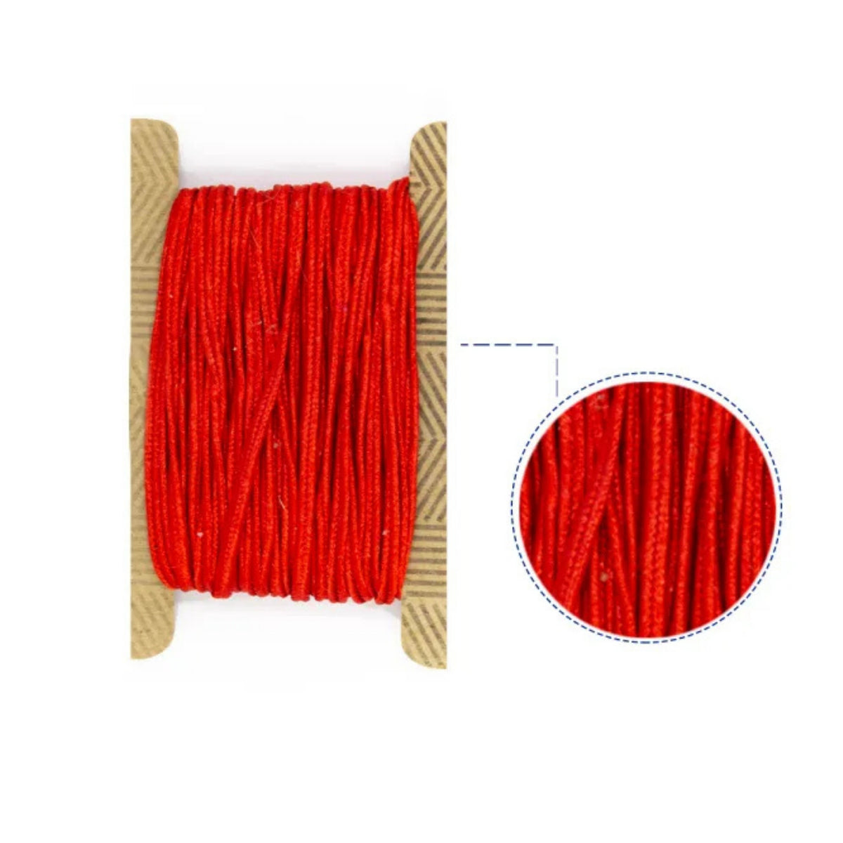 Cordón Chino Soutache Red Lumi/Rojo Brillante CS007