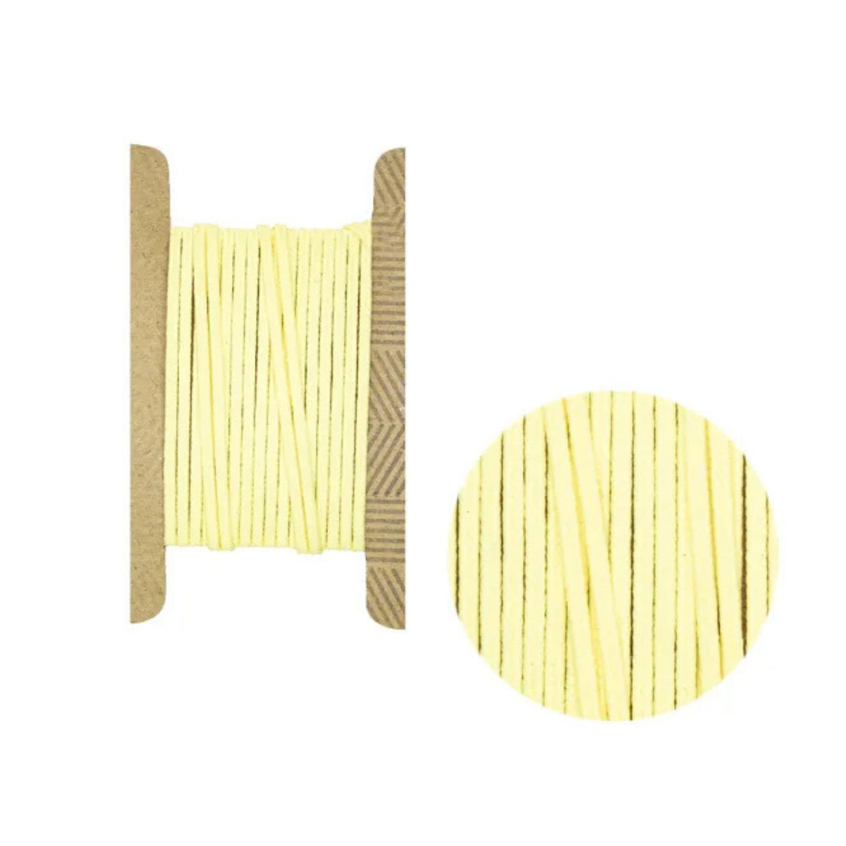 Cordón Turco Soutache Pale yellow/Amarillo Palido
