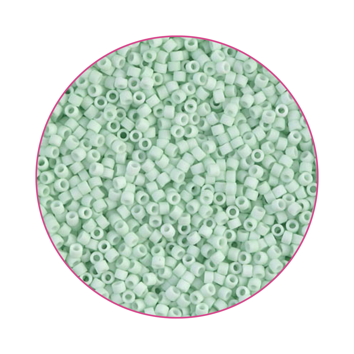 DB-1516 Miyuki Delica 11/0 Verde Menta Opaco Mate