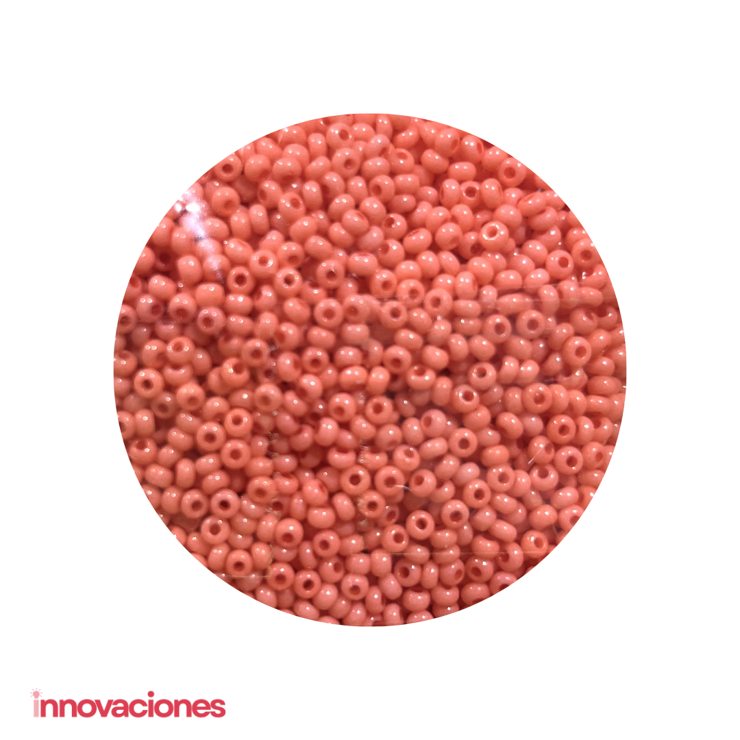 Mostacilla Checa #10 Rosado Coral