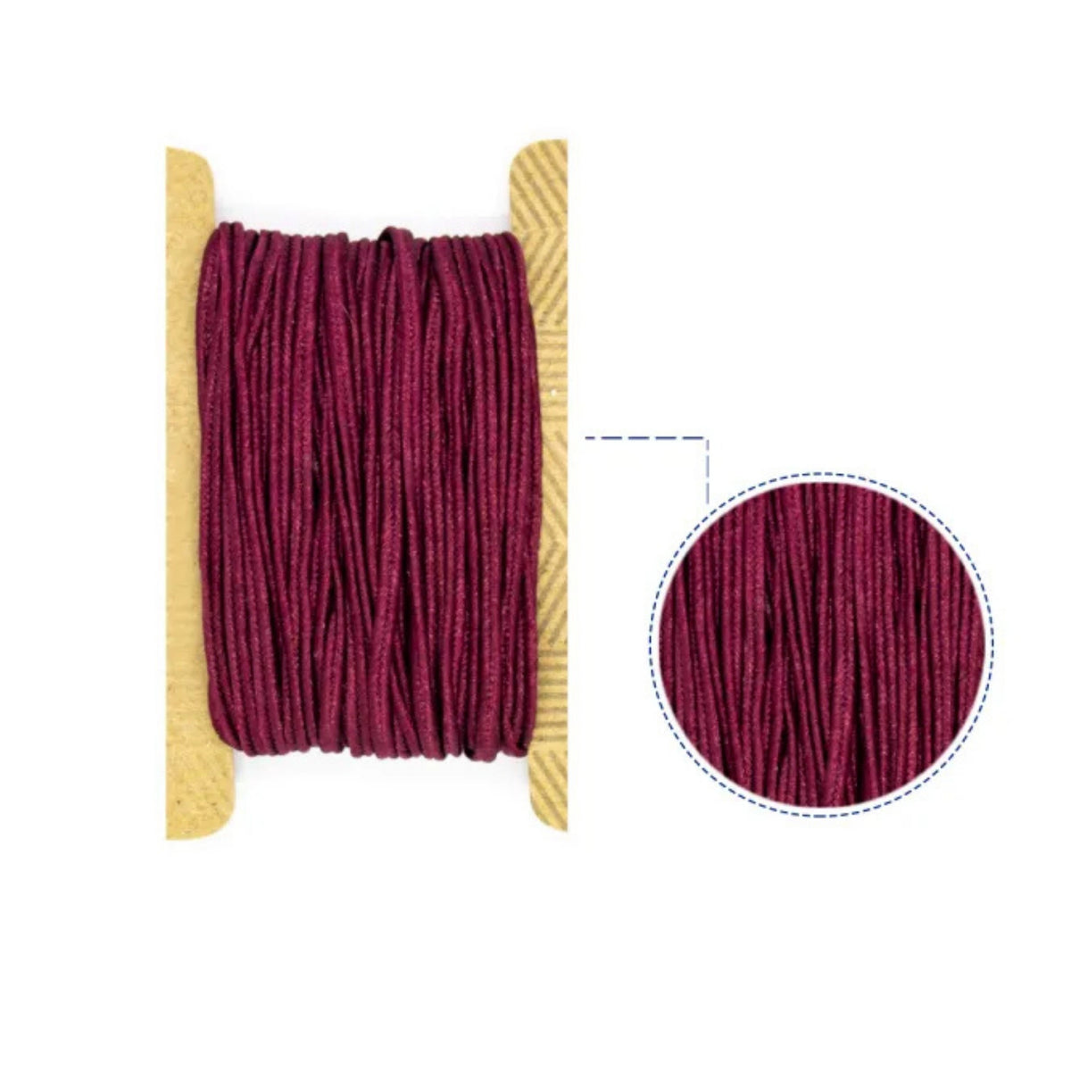 Cordón Chino Soutache Bordeaux/Burdeos CS045