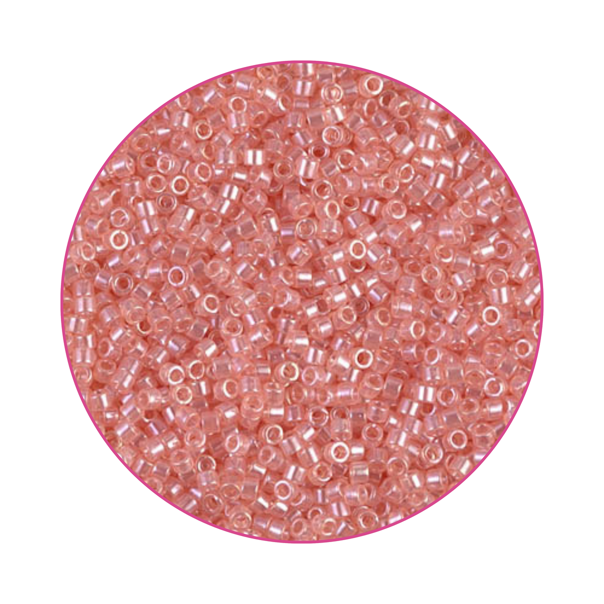 DB-0106 Miyuki Delica 11/0, Shell-Pink Luster