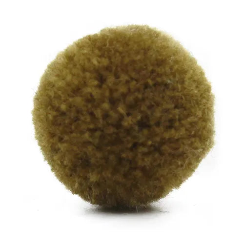Pompón felpa – Verde oliva