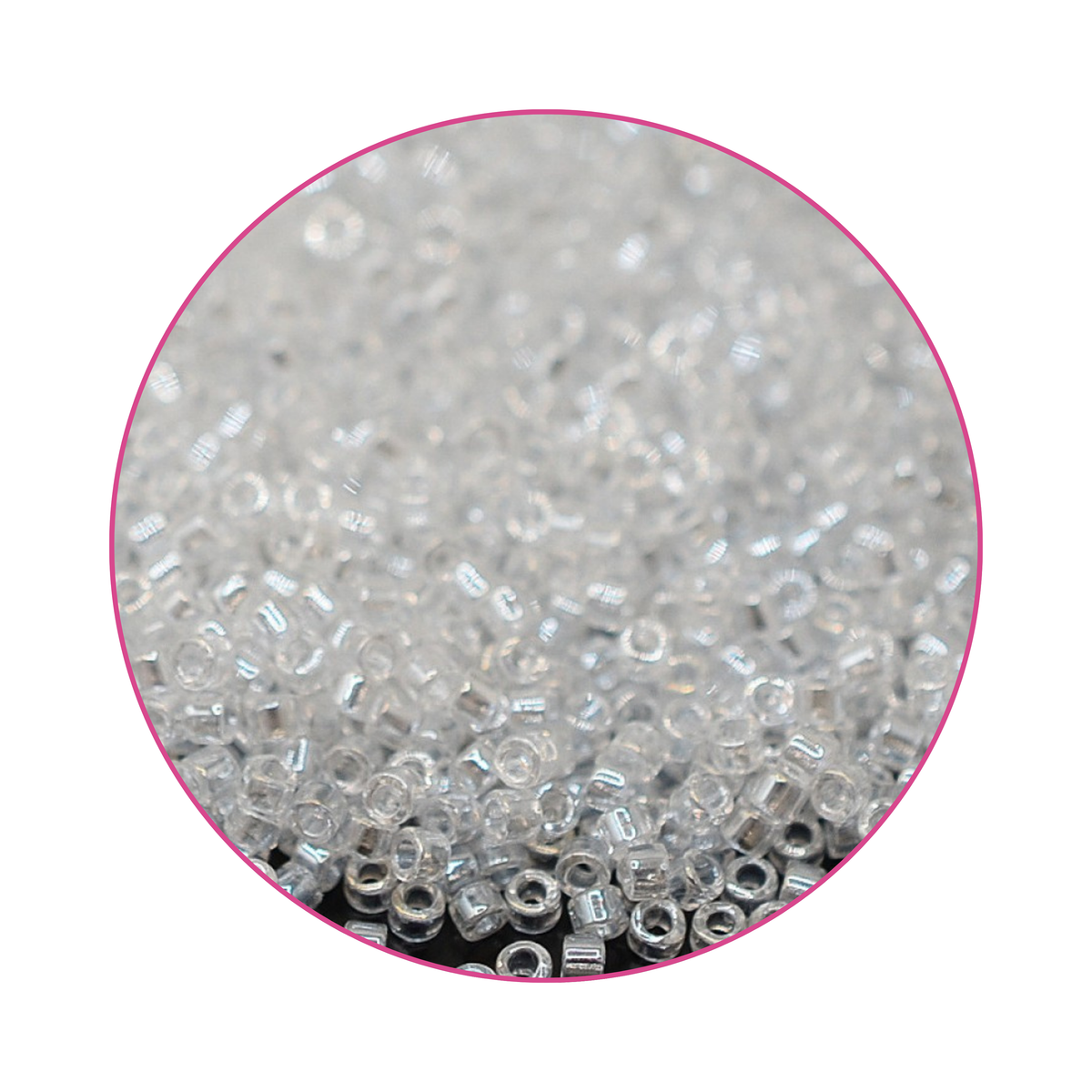 DB-0050 Miyuki Delica 11/0, Crystal luster
