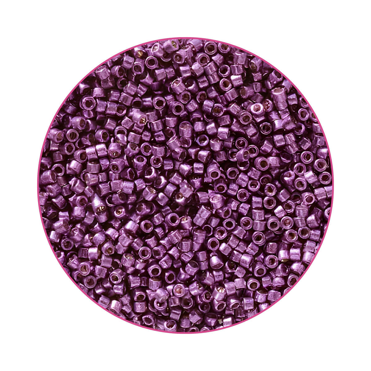 DB-2508 Miyuki Delica 11/0 Duracoat galvanizado morado orchid