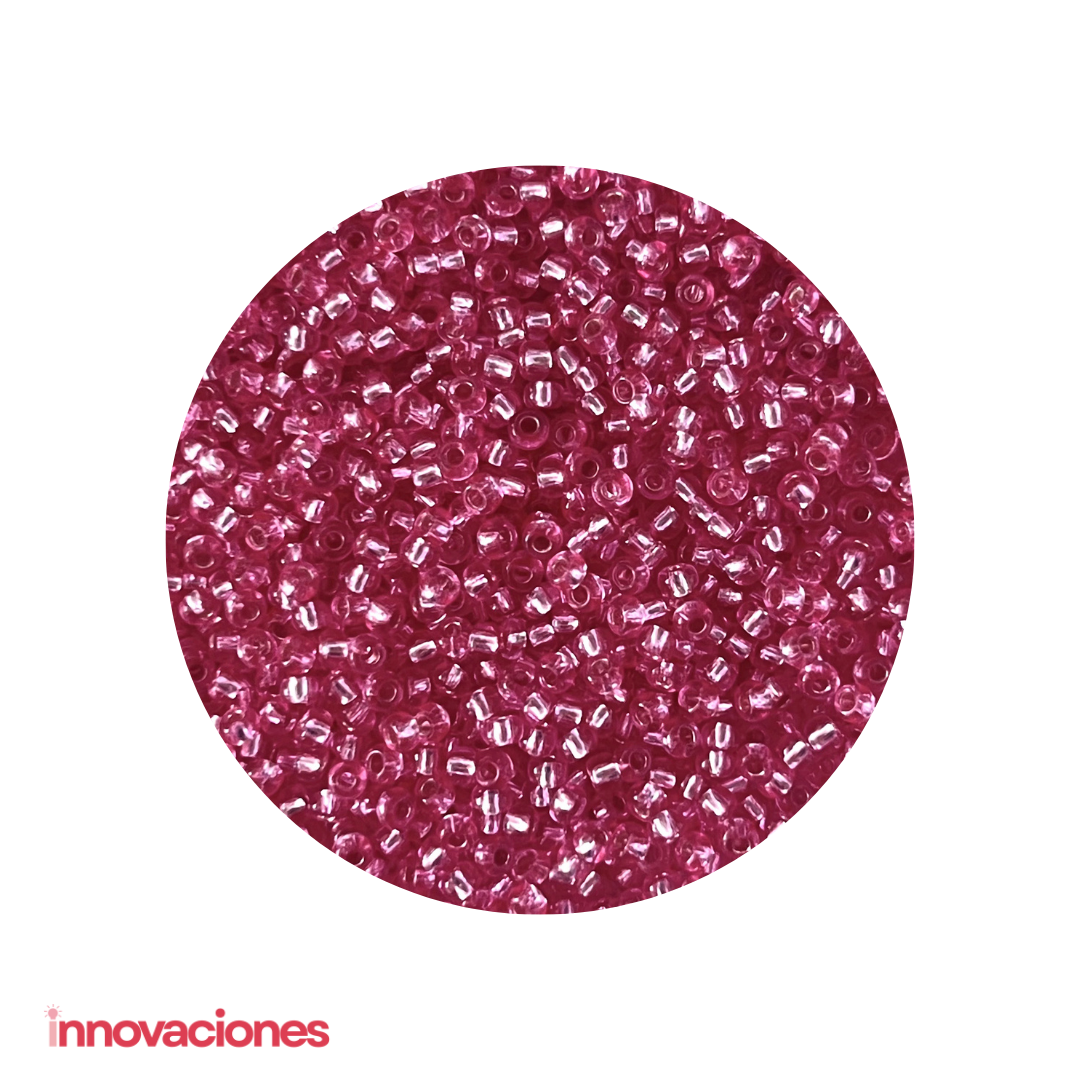 Mostacilla Checa #10 Fucsia