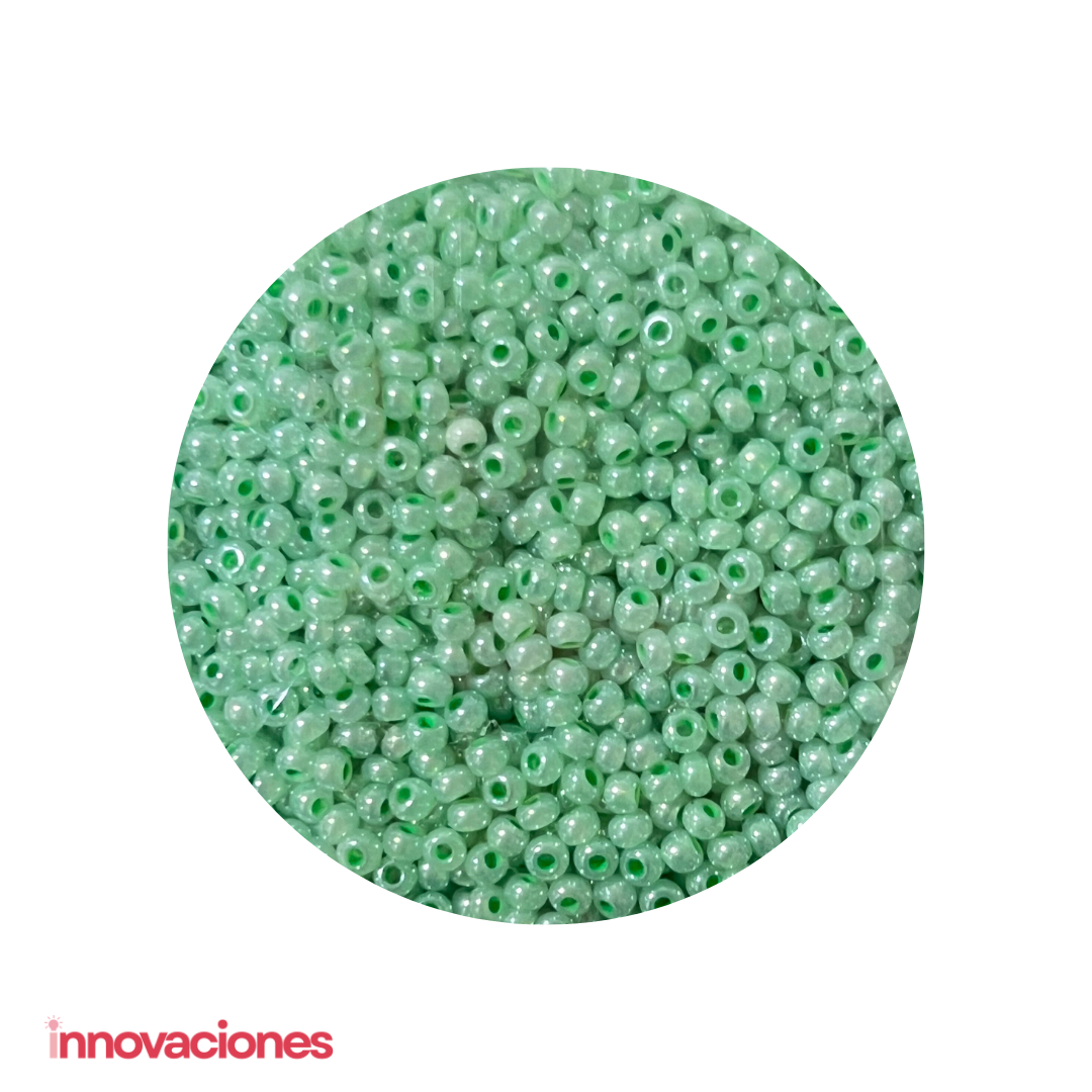 Mostacilla Checa #10 Verde Menta