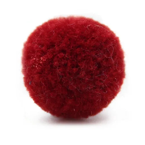 Pompón felpa – Rojo cobrizo