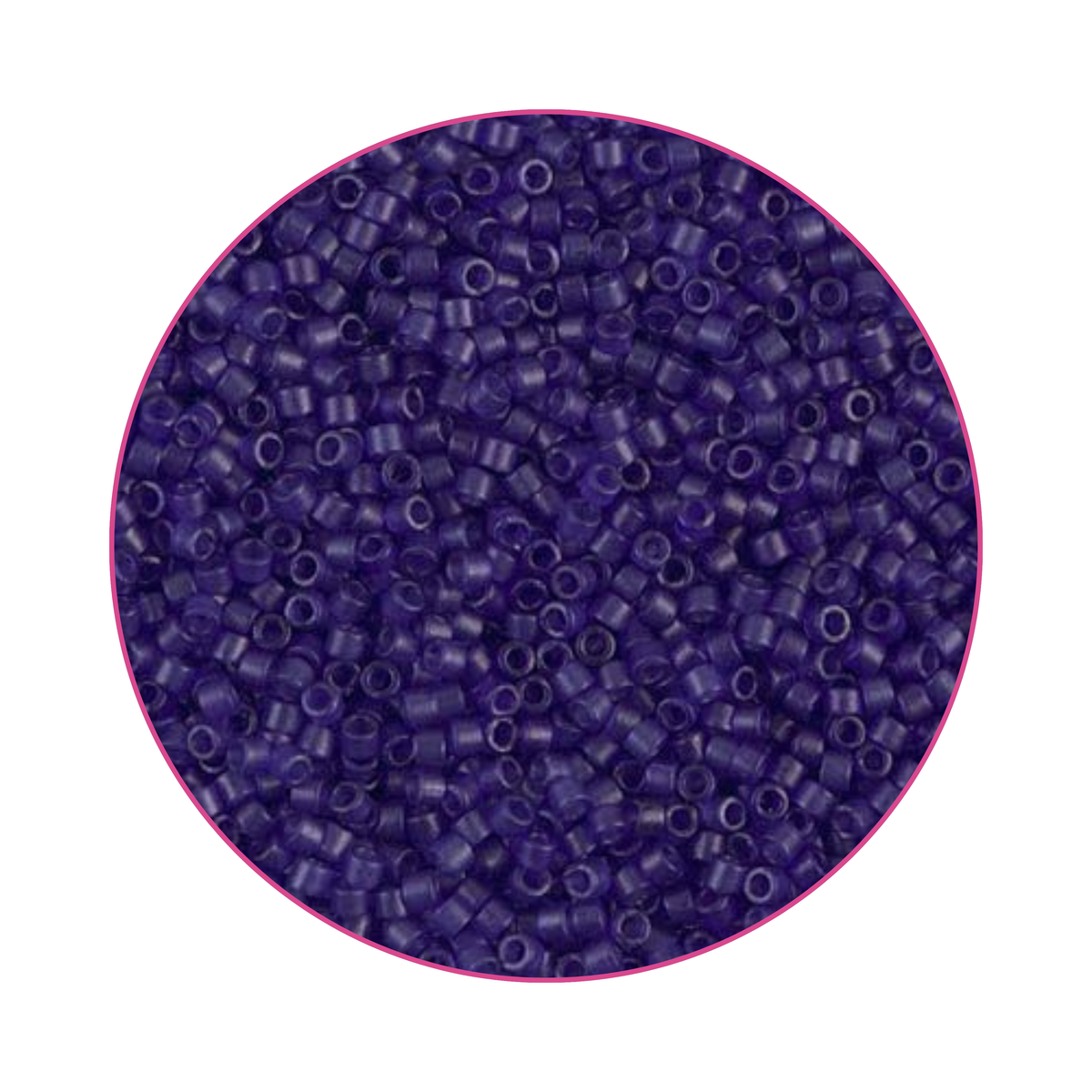 DB-0785 Miyuki Delica 11/0 Violeta transparente mate
