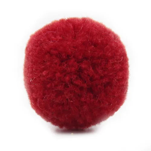 Pompón felpa – Rojo cobrizo