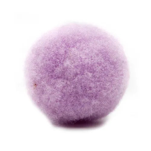 Pompón algodón acrílico – Lila