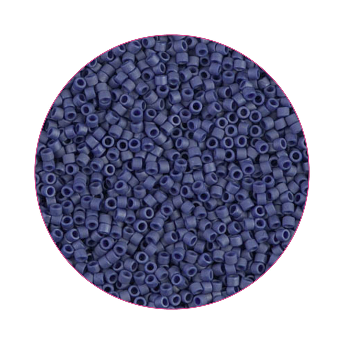 DB-0377 Miyuki Delica 11/0 Metalizado Oscuro Azul Gris