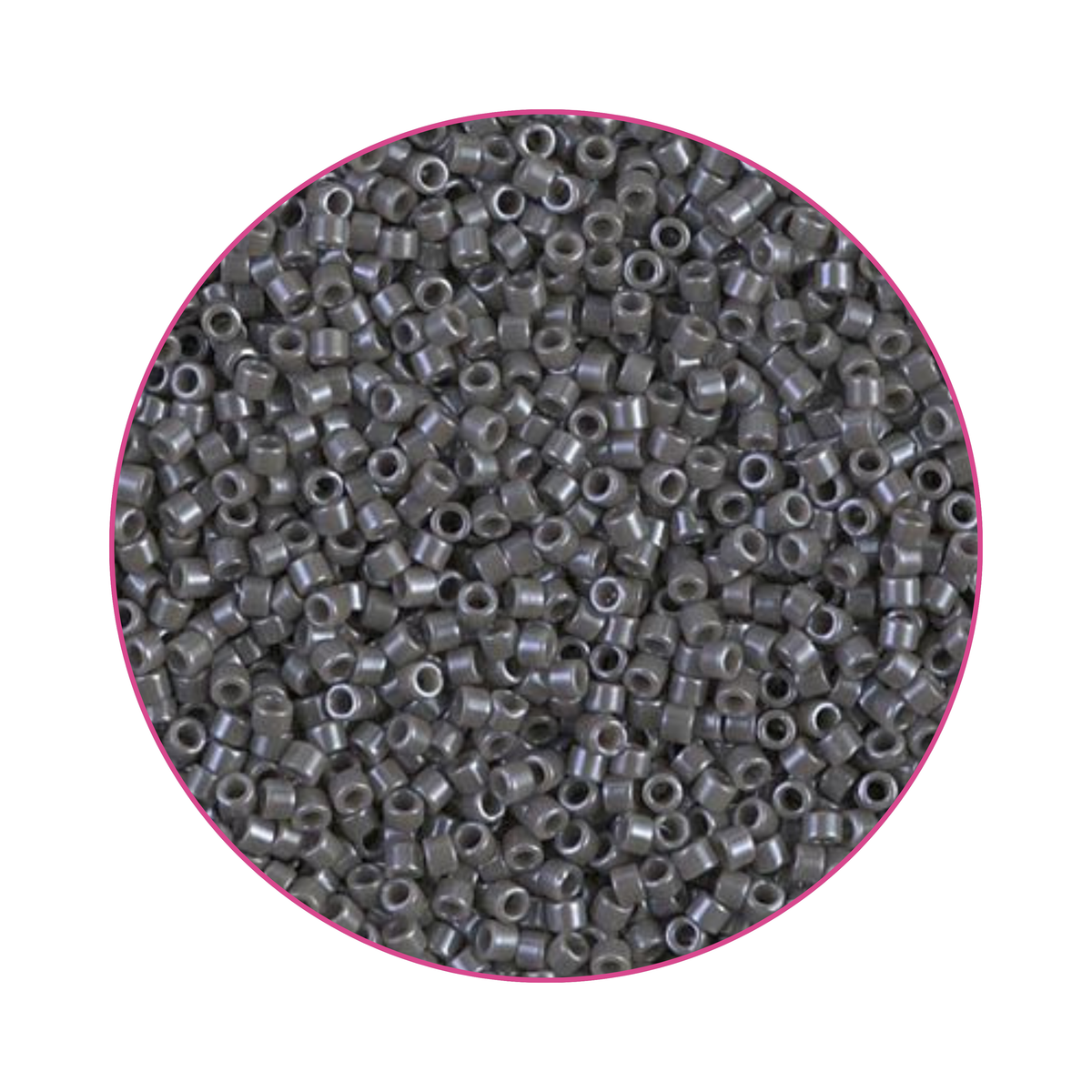 DB-0268 Miyuki Delica 11/0 Opaque Smoke Luster