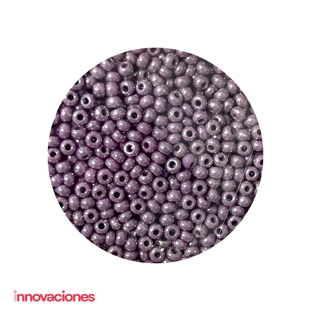 Mostacilla Checa #10 Morado Malva