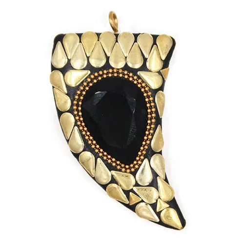 Dije cacho – Dorado, Negro