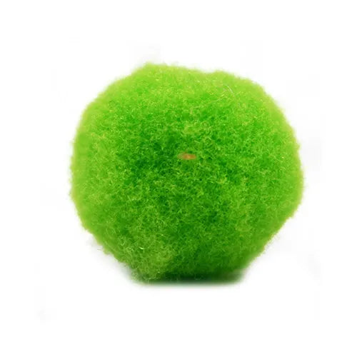 Pompón algodón acrílico – Verde limón
