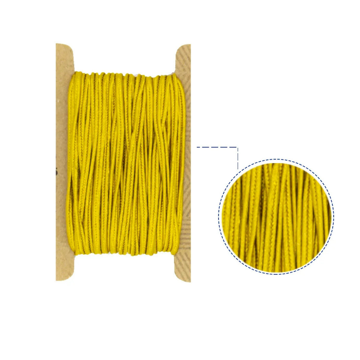 Cordón Chino Soutache Yellow Tuscan Sun/Sol Toscano Amarillo CS003
