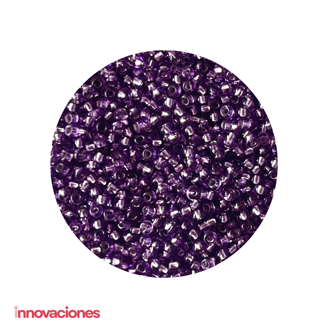 Mostacilla Checa #10 Morado Violeta