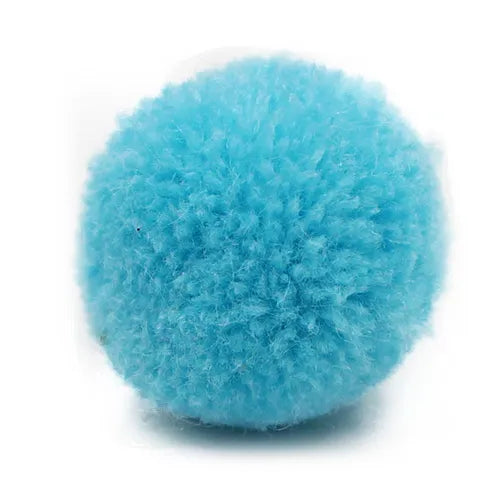 Pompón felpa – Azul medio