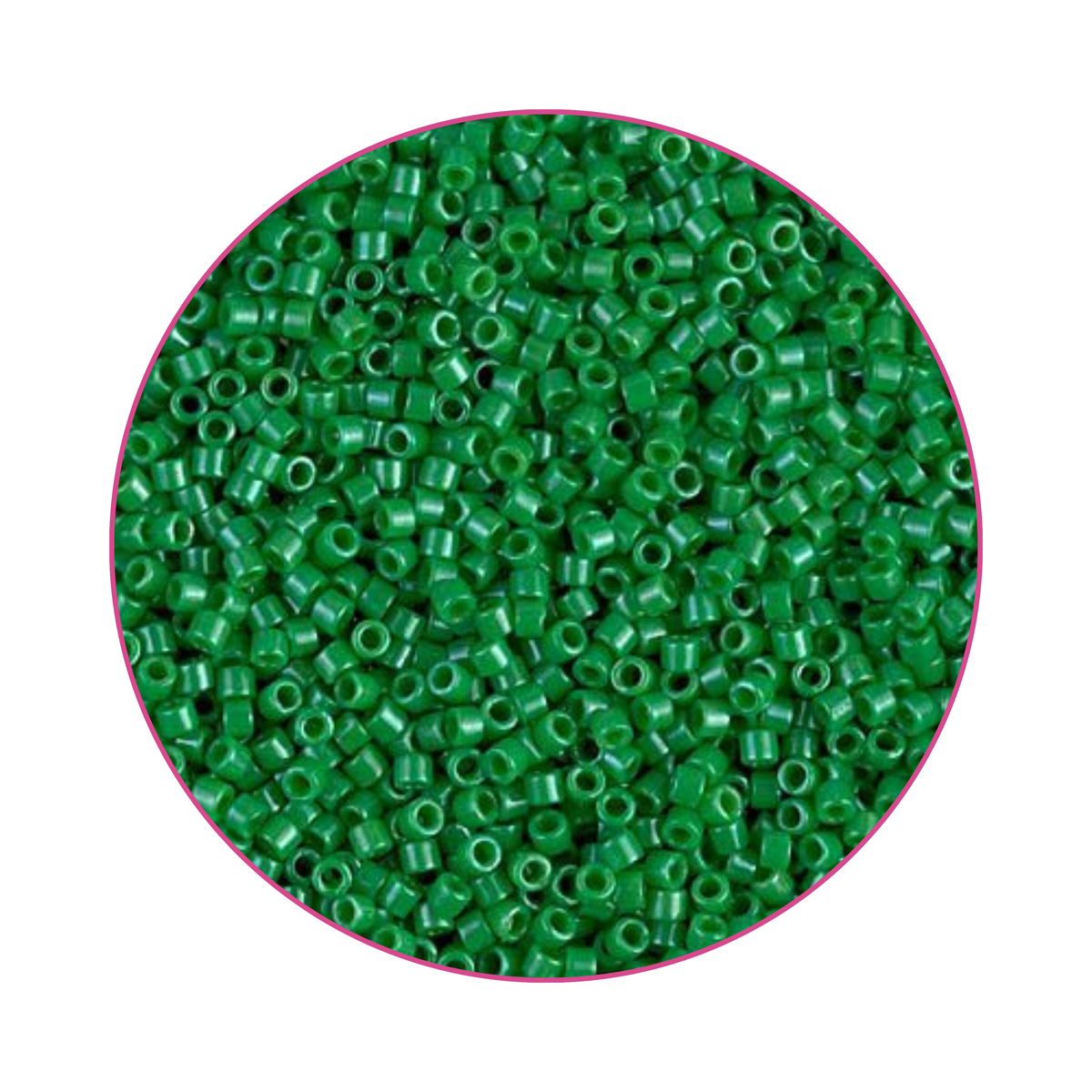 DB-0655 Miyuki Delica 11/0 Opaque Kelly Green
