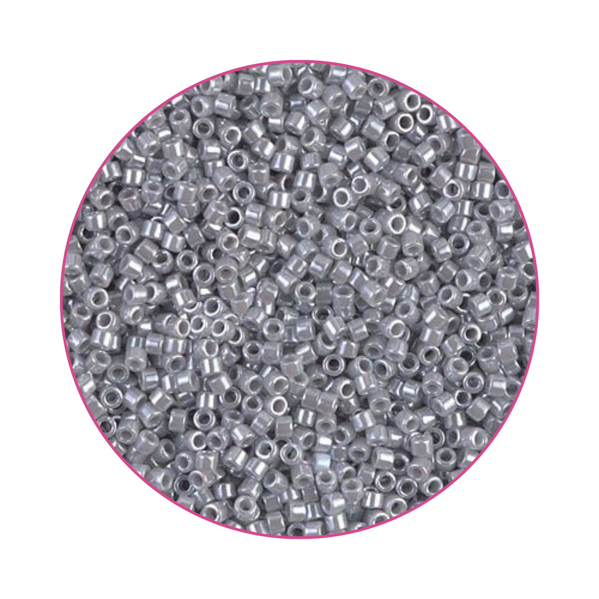 Copia de DB-1570 Miyuki Delica 11/0 Gris opaco lustre