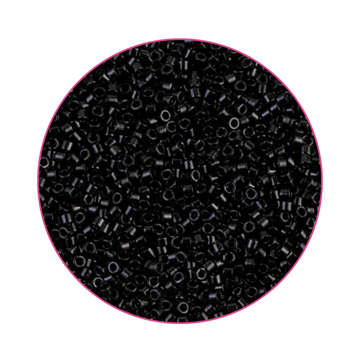 DB-0010 Miyuki Delica 11/0, Negro Opaco