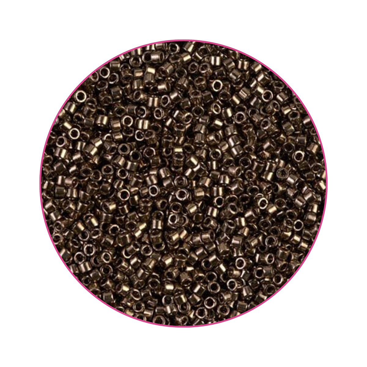 DB-0022 Miyuki Delica 11/0,  Metallic Bronze