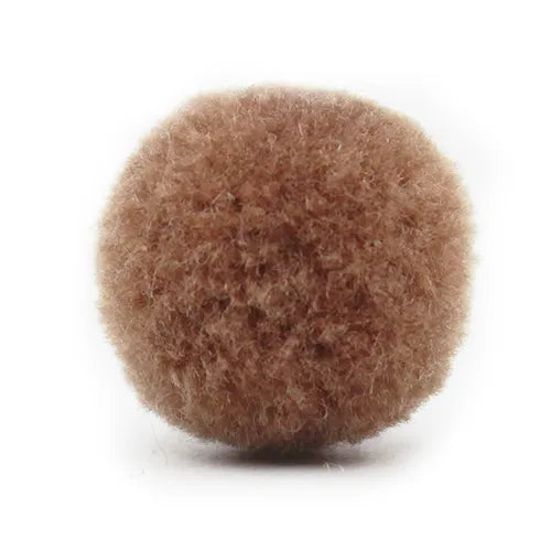 Pompón felpa – Café medio