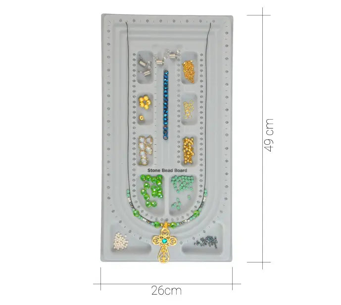 Tabla de diseño bead board design stone