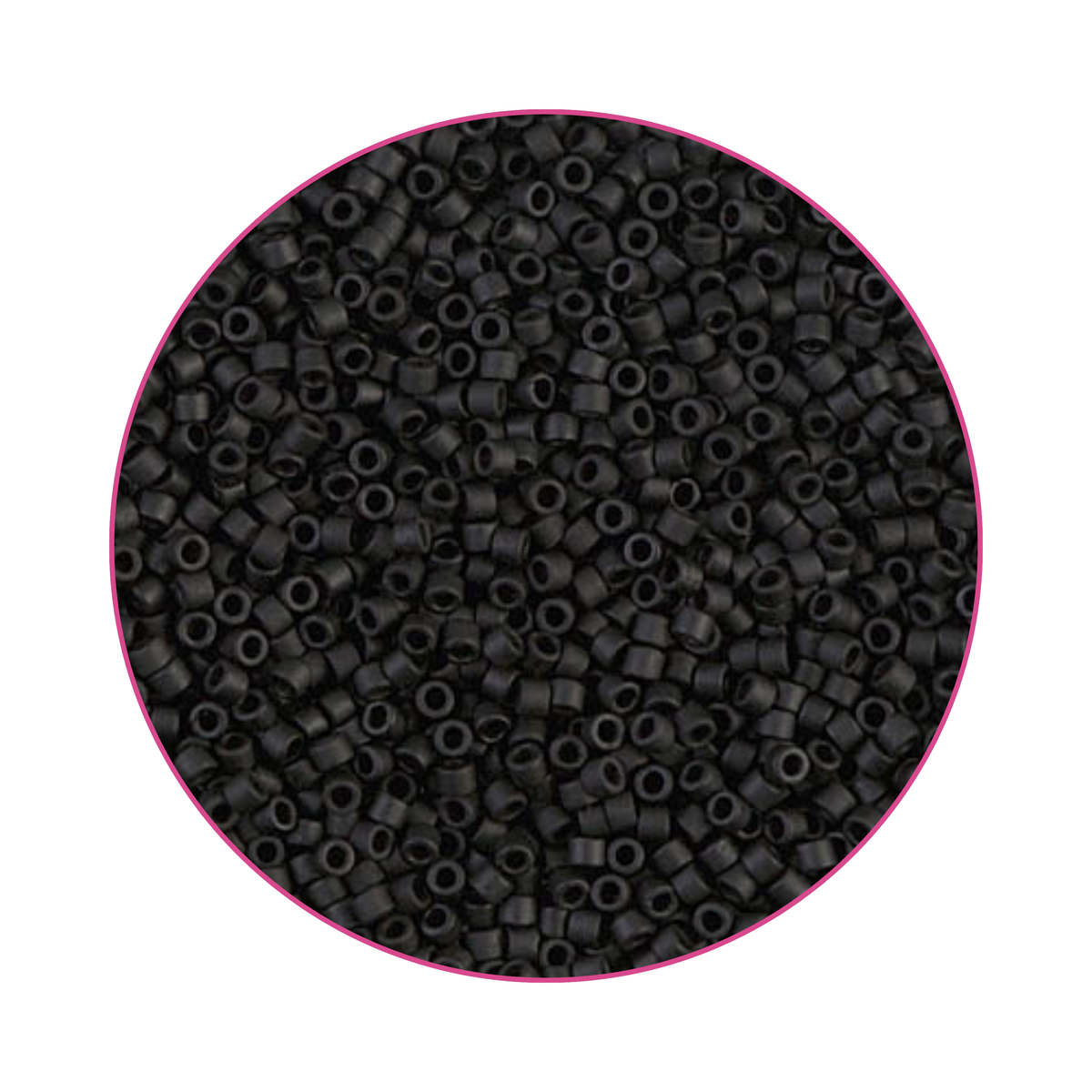 DB-0310 Miyuki Delica 11/0 Negro Mate