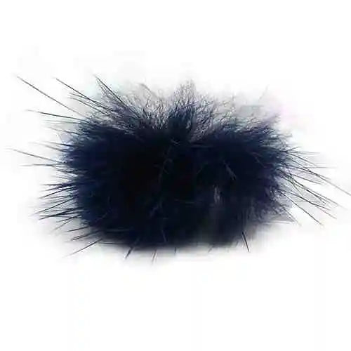 Pompón cola conejo – Azul oscuro