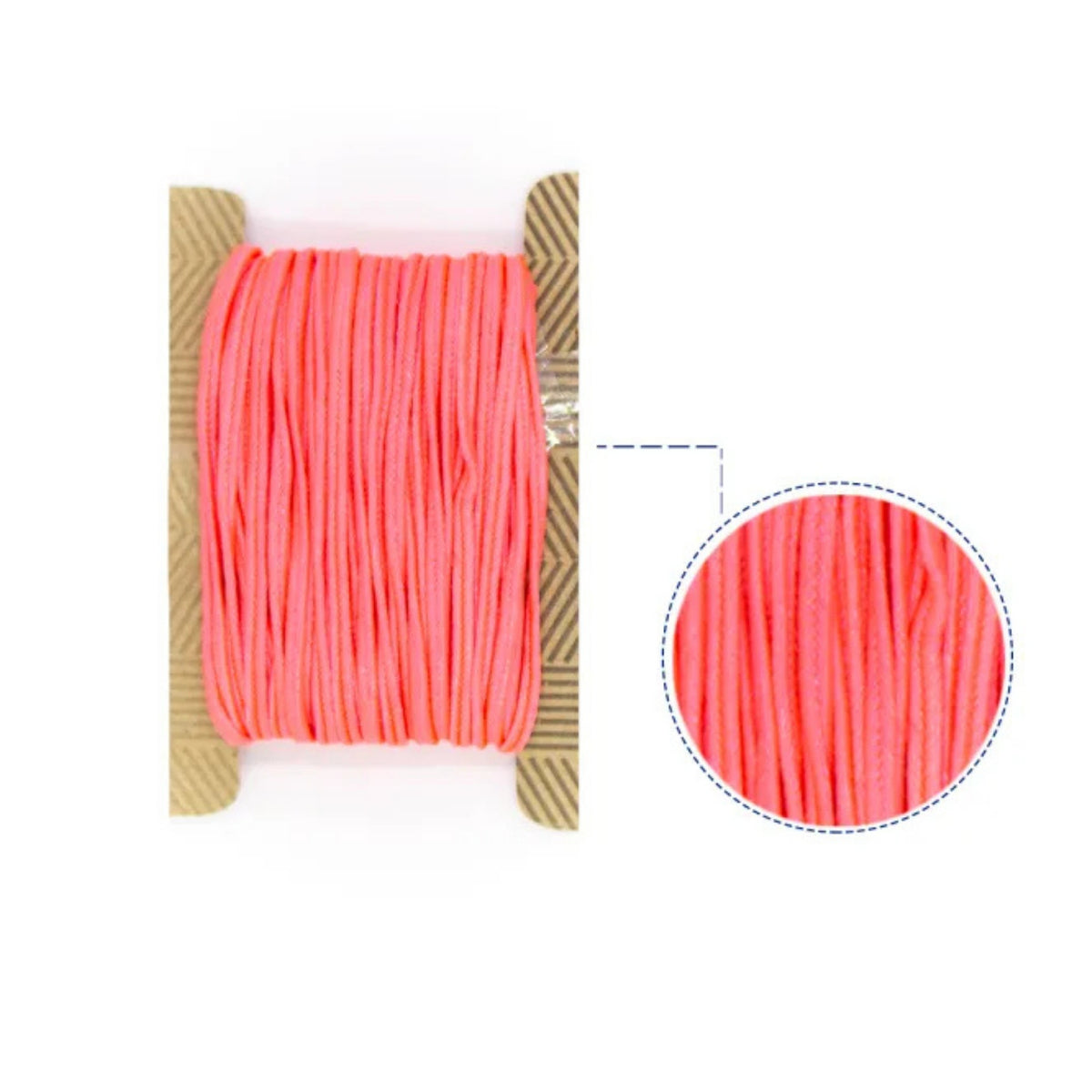 Cordón Chino Soutache Salmon Lumi/Salmon Brillante CS006