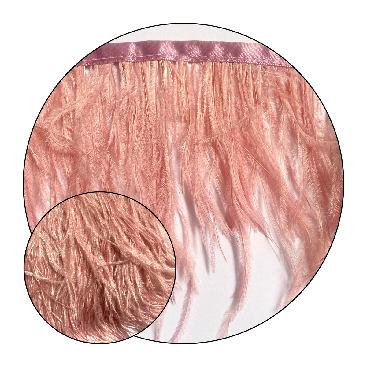 Pluma de lujo - Rosa Flamingo