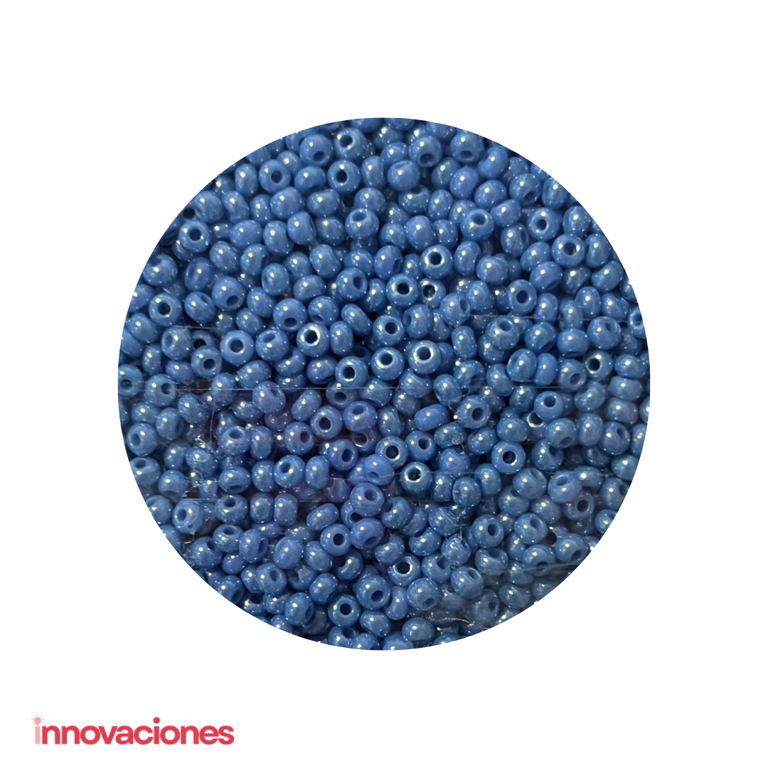 Mostacilla Checa #10 Azul Índigo