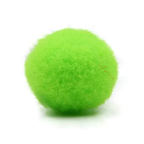 Pompón algodón acrílico – Verde neón