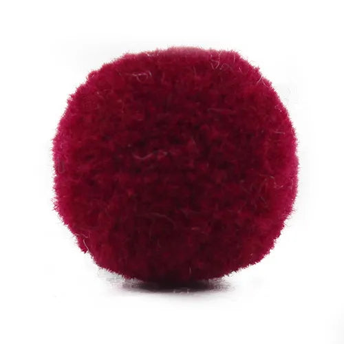 Pompón felpa – Vinotinto
