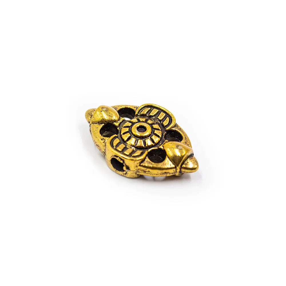 Dije Pasante Tibetano Dorado – Docena