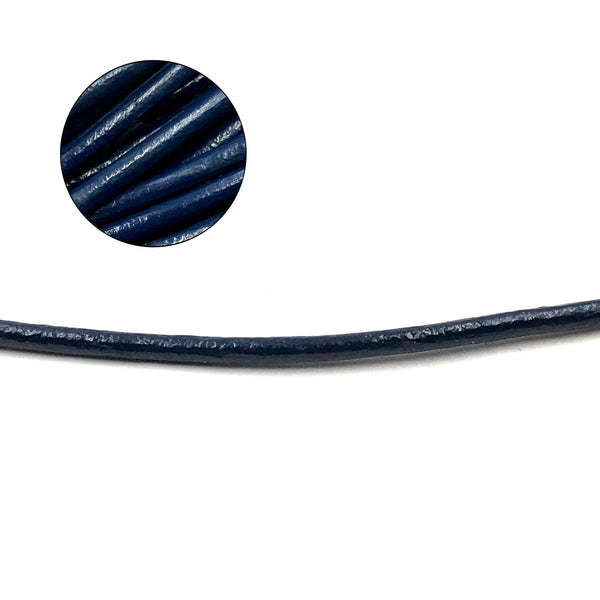 Cuero Liso Azul