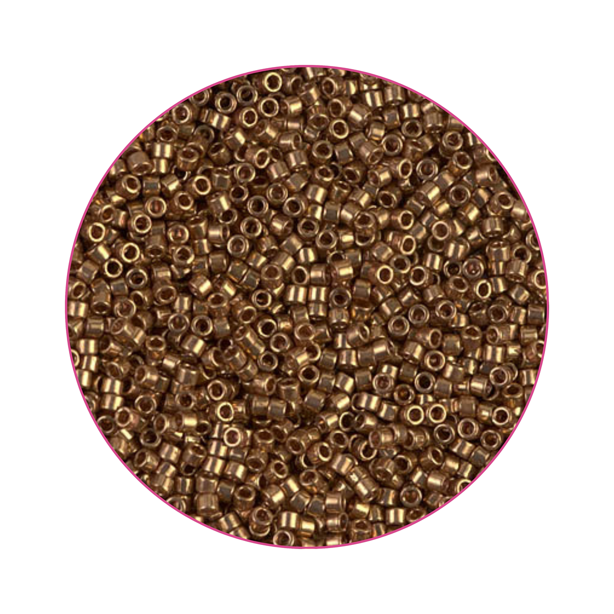 DB-0022L Miyuki Delica 11/0, Bronce Lt Metálico